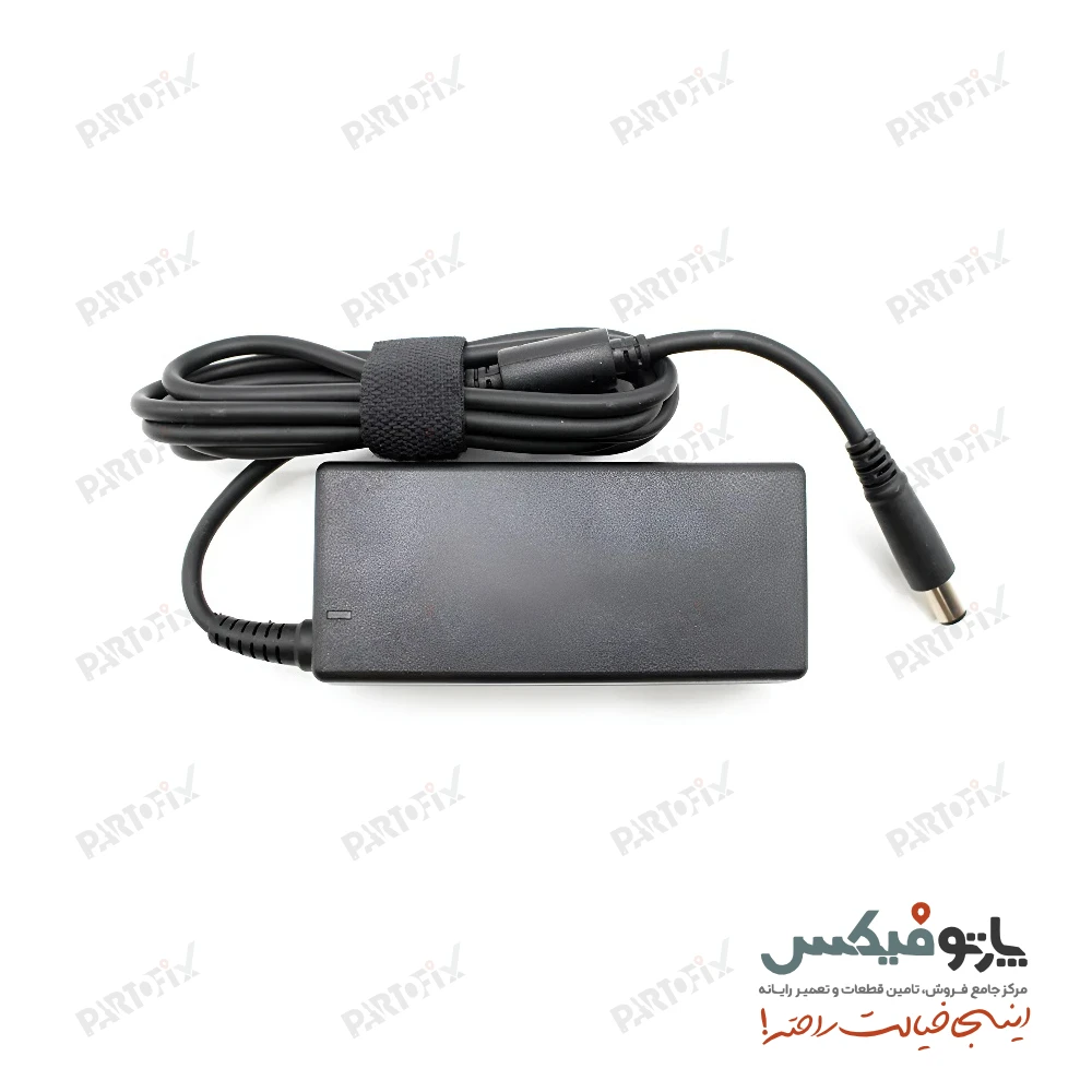 شارژر اورجینال لپ تاپ دل 19.5 ولت 3.34 آمپر ضخیم کانکتور 5.0 * 7.4